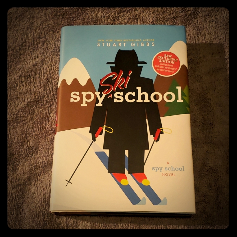 Spy ski school novel book 📚